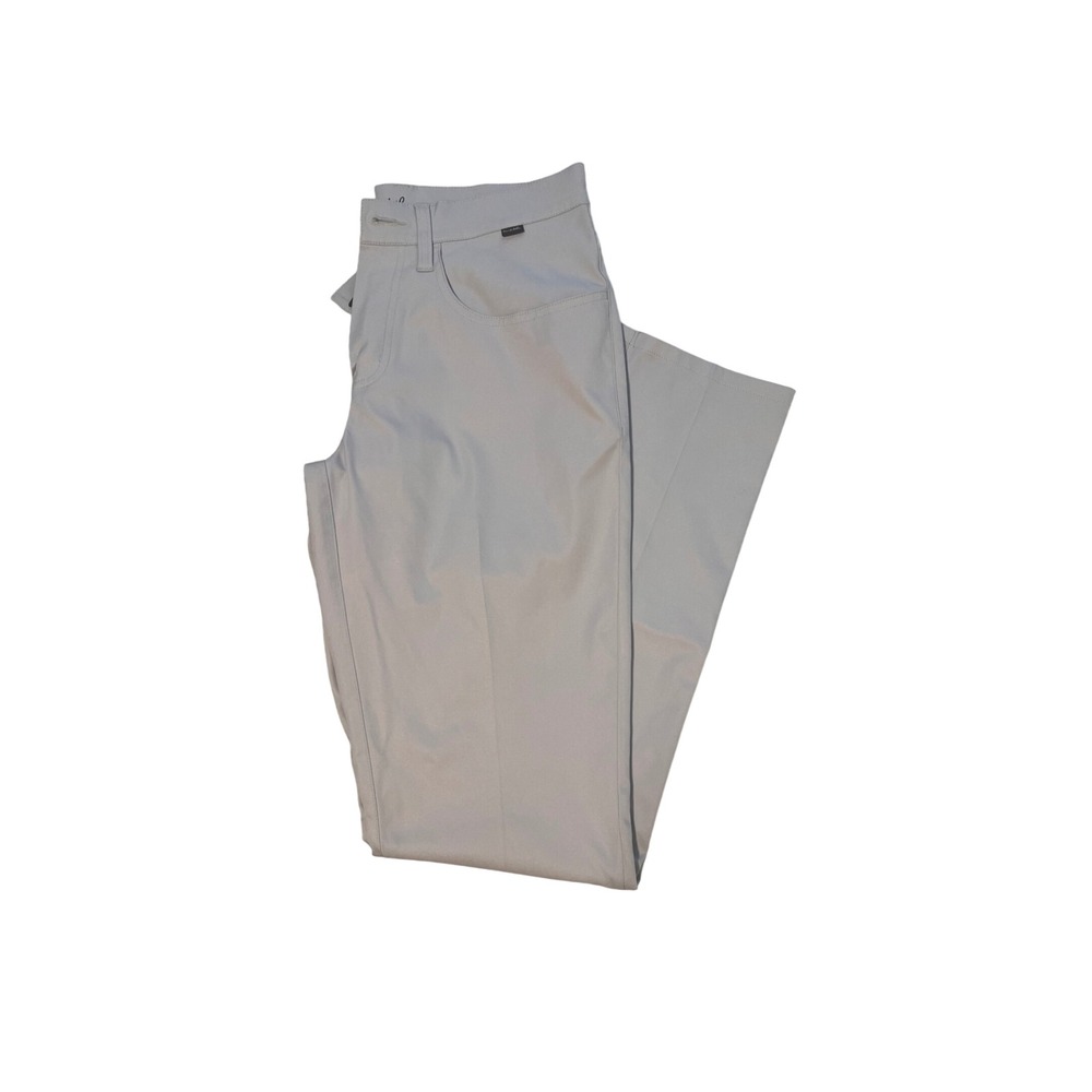 Travis Mathew Open to Close Golf Pants Mens 30x32 Grey Performance Trousers